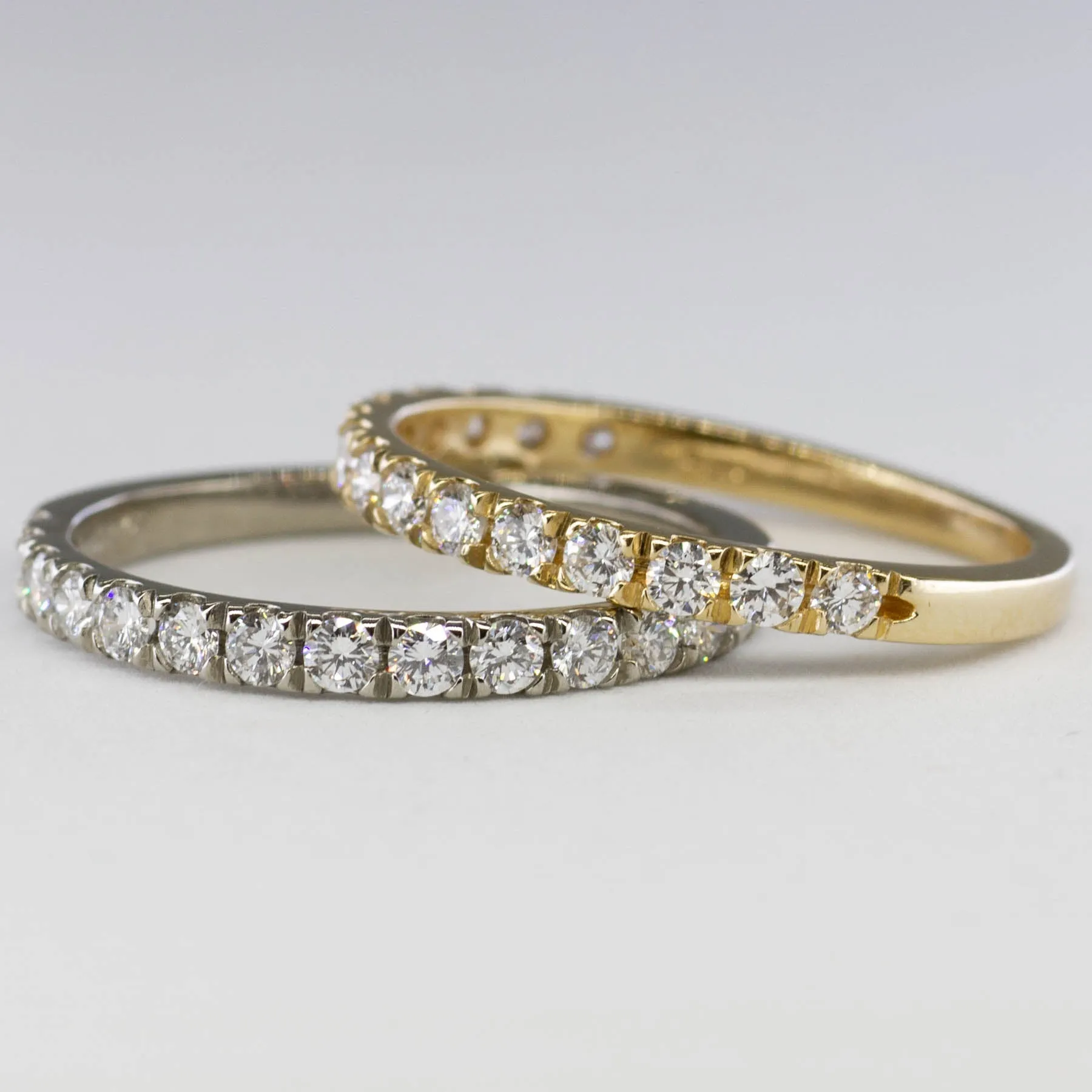 '100 Ways' French Pave Semi-Eternity Diamond Ring | 1/2 Carat | SZ 7 |