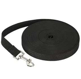 20m*2cm black 50m pet dog leash,outdoor tracking leash For Large Dogs AZ232