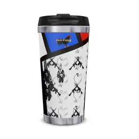 #448 cocknload Designer Travel Mug