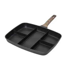 5 in 1 Non Stick Rectangular Frying Pan