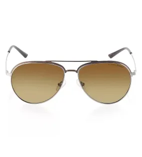 Azzaro Men's Brown Aviator  Sunglasses