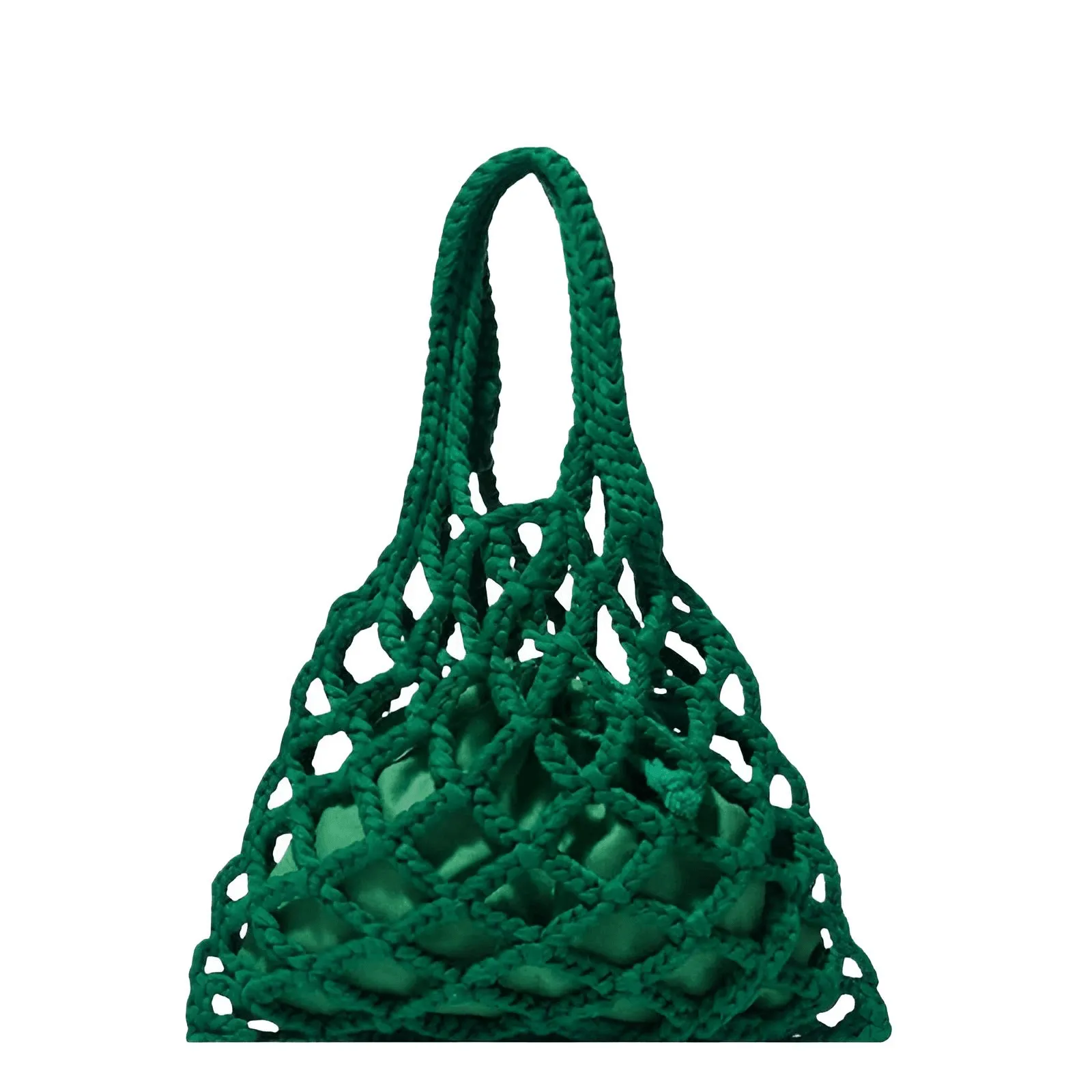 Braided Crochet Net Bag