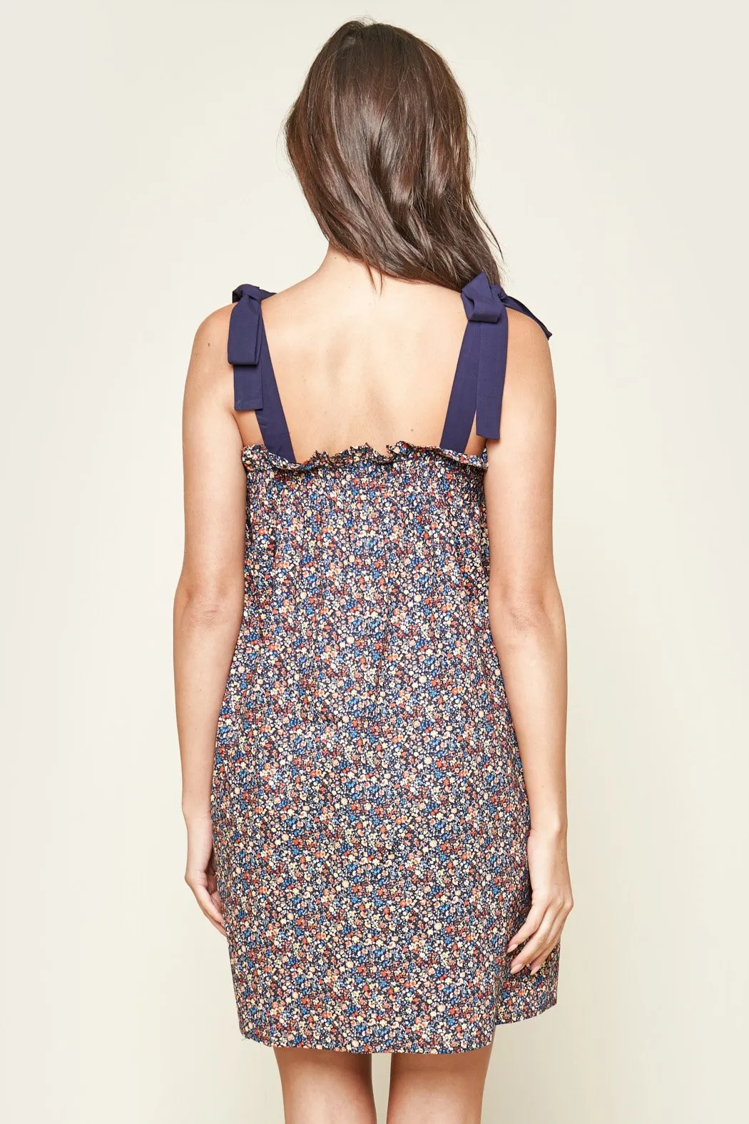 Brandi Floral Shoulder Strap Dress