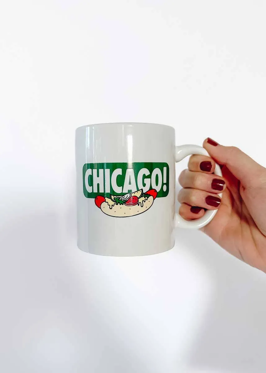 Chicago! Hot Dog Mug