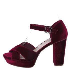 Clean Basic Sandal JFM17 Wine Red