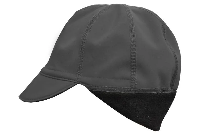 DARK GREY softshell BELGIAN CAP