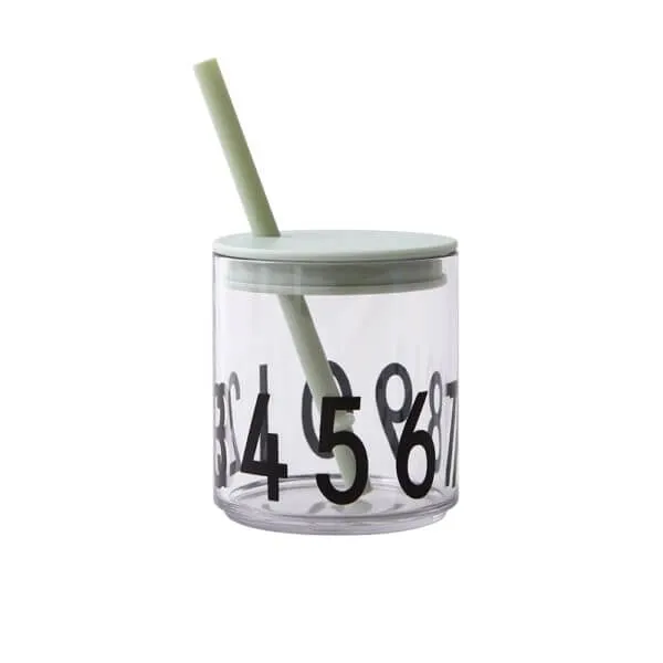 Design Letters Kids Straw lid (for Tritan) [Multi-colors]