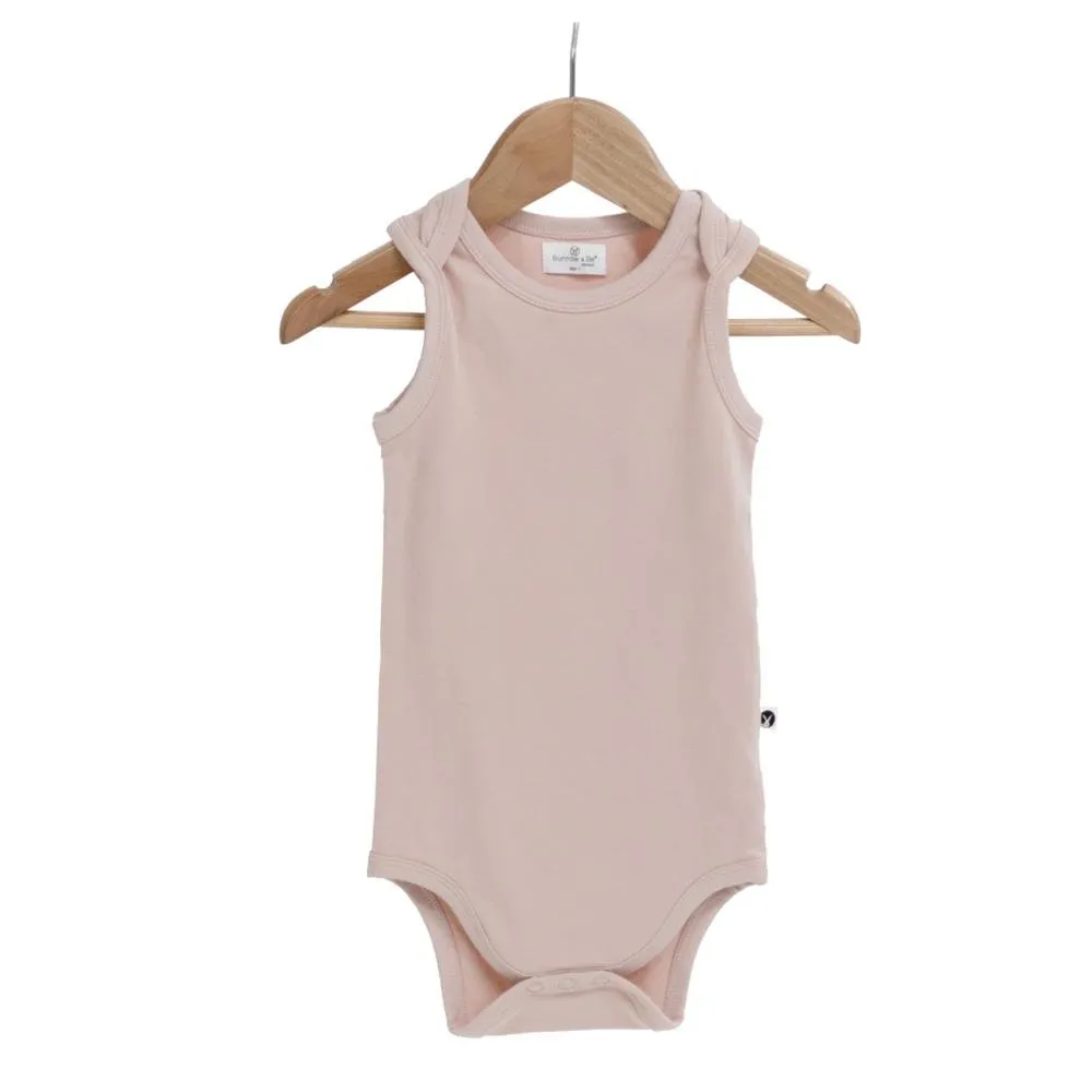 Dusty Rose Singlet Onesie