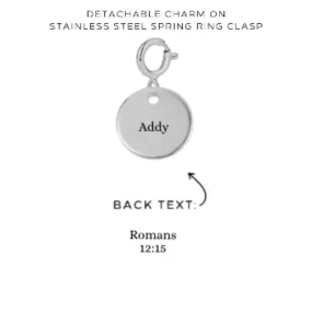 Engraved Charms with Detachable Clasp - Customer's Product with price 12.00