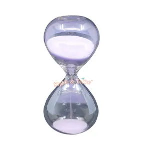 Glitter Purple Hourglass (3 mins timer)