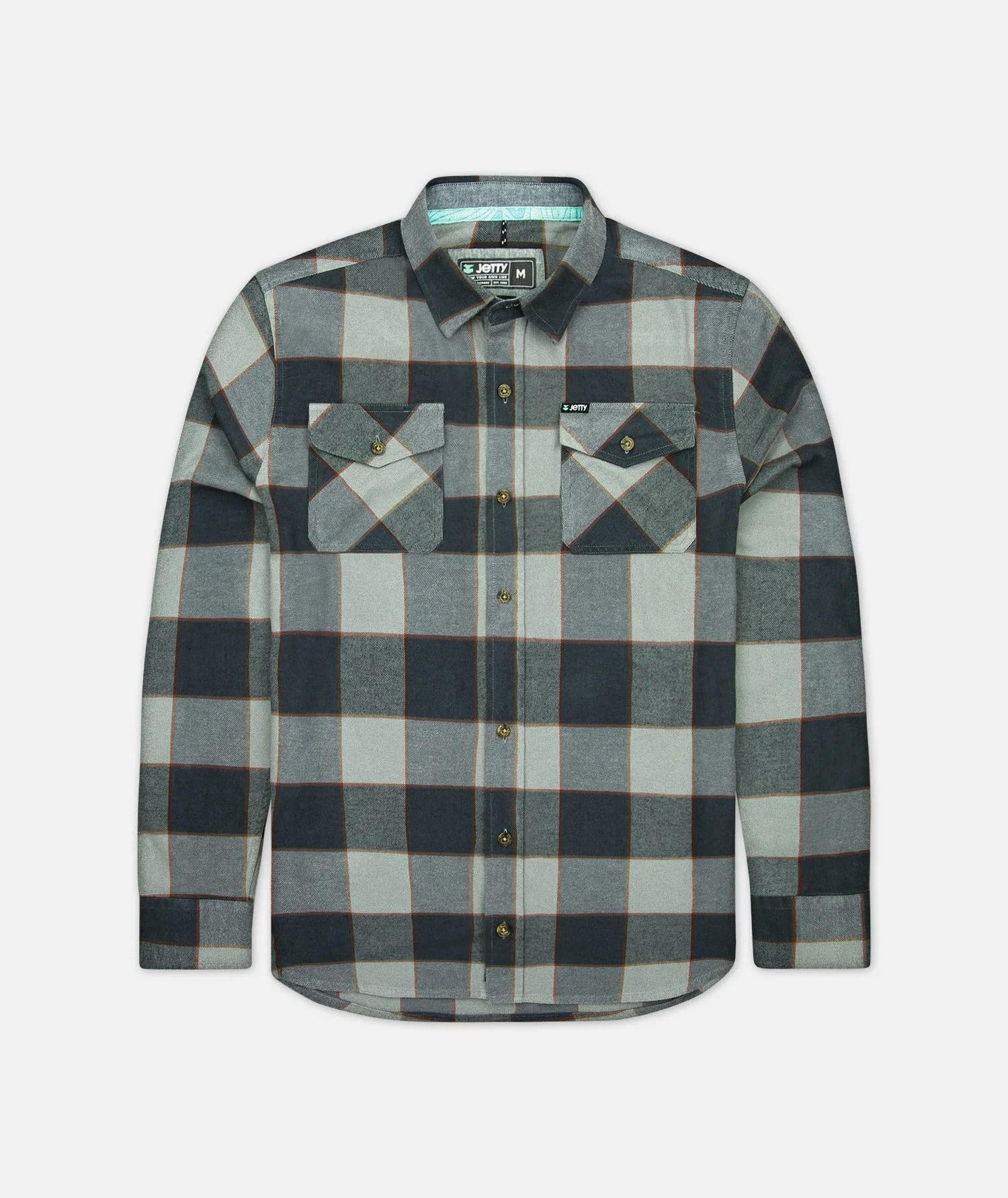 Grom Ripple Flannel - Grey