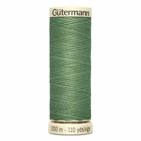 Gutermann Polyester Thread 100m #723 Light Grey/Green