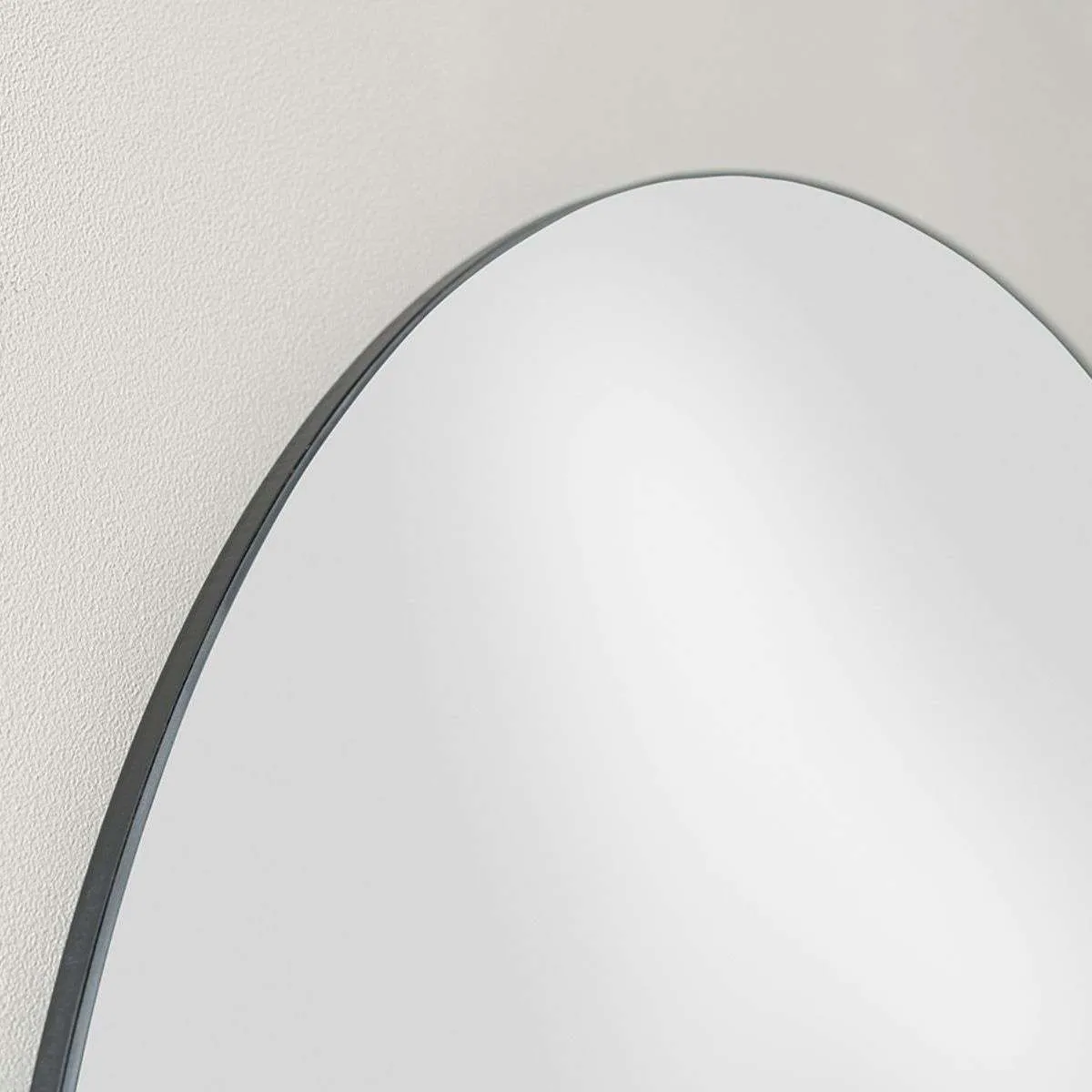 Kalili Frameless Round Mirror