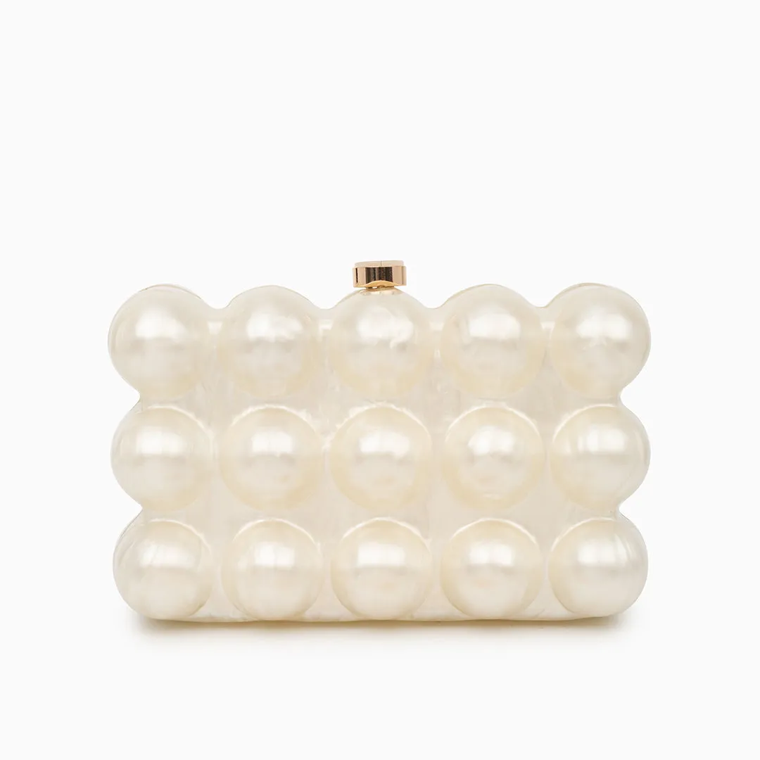 Lorraine Acrylic Clutch Bag