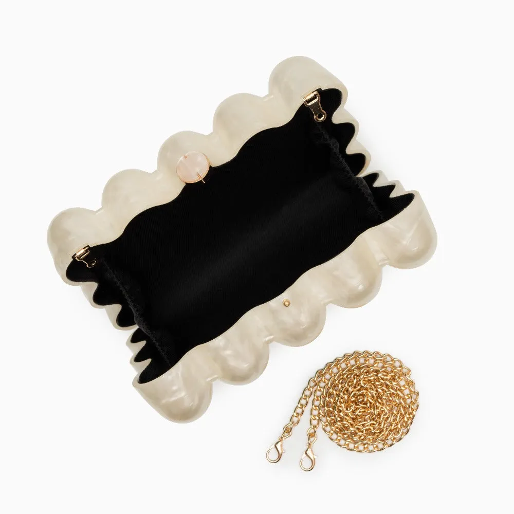 Lorraine Acrylic Clutch Bag