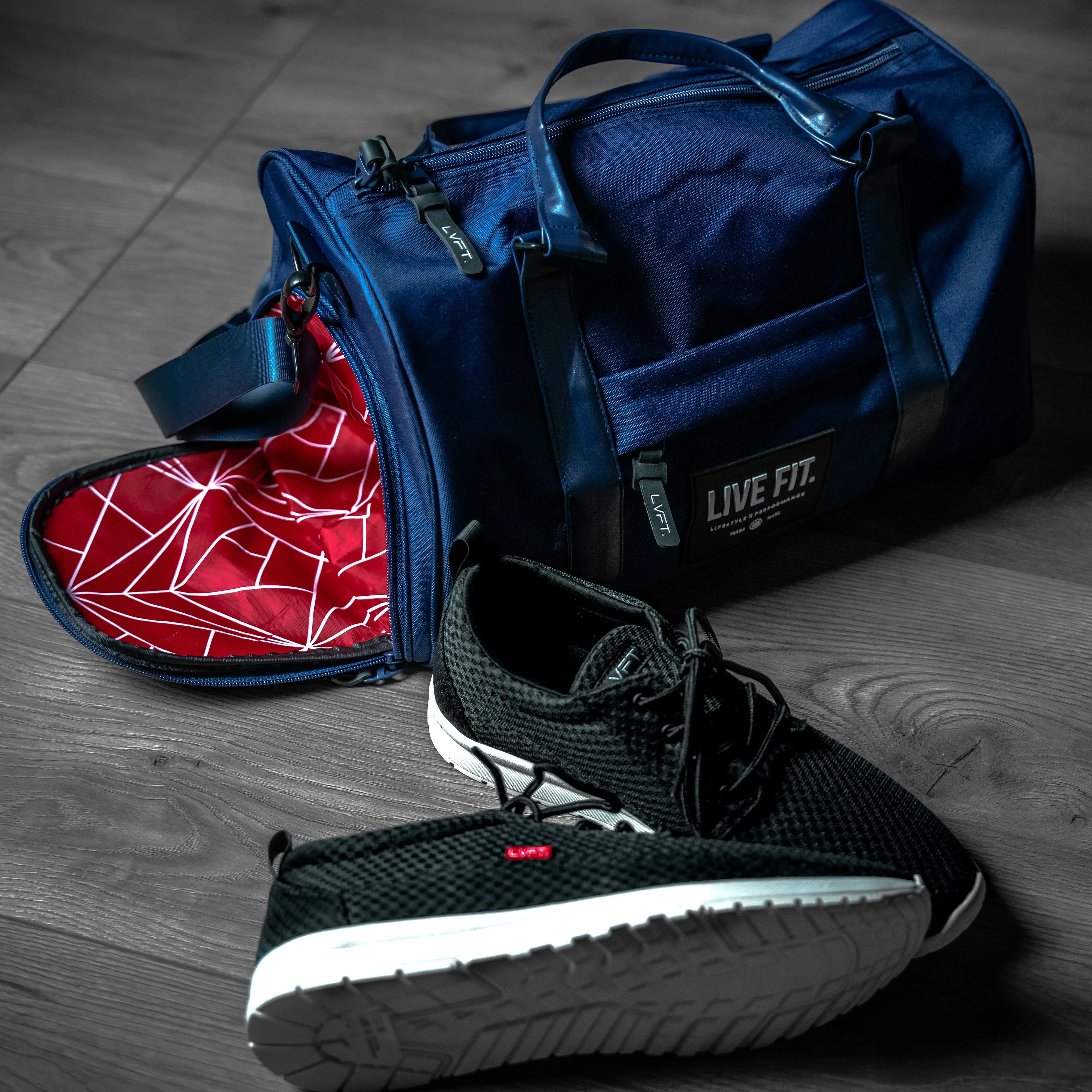 Mini Vector Duffel Bag - Navy