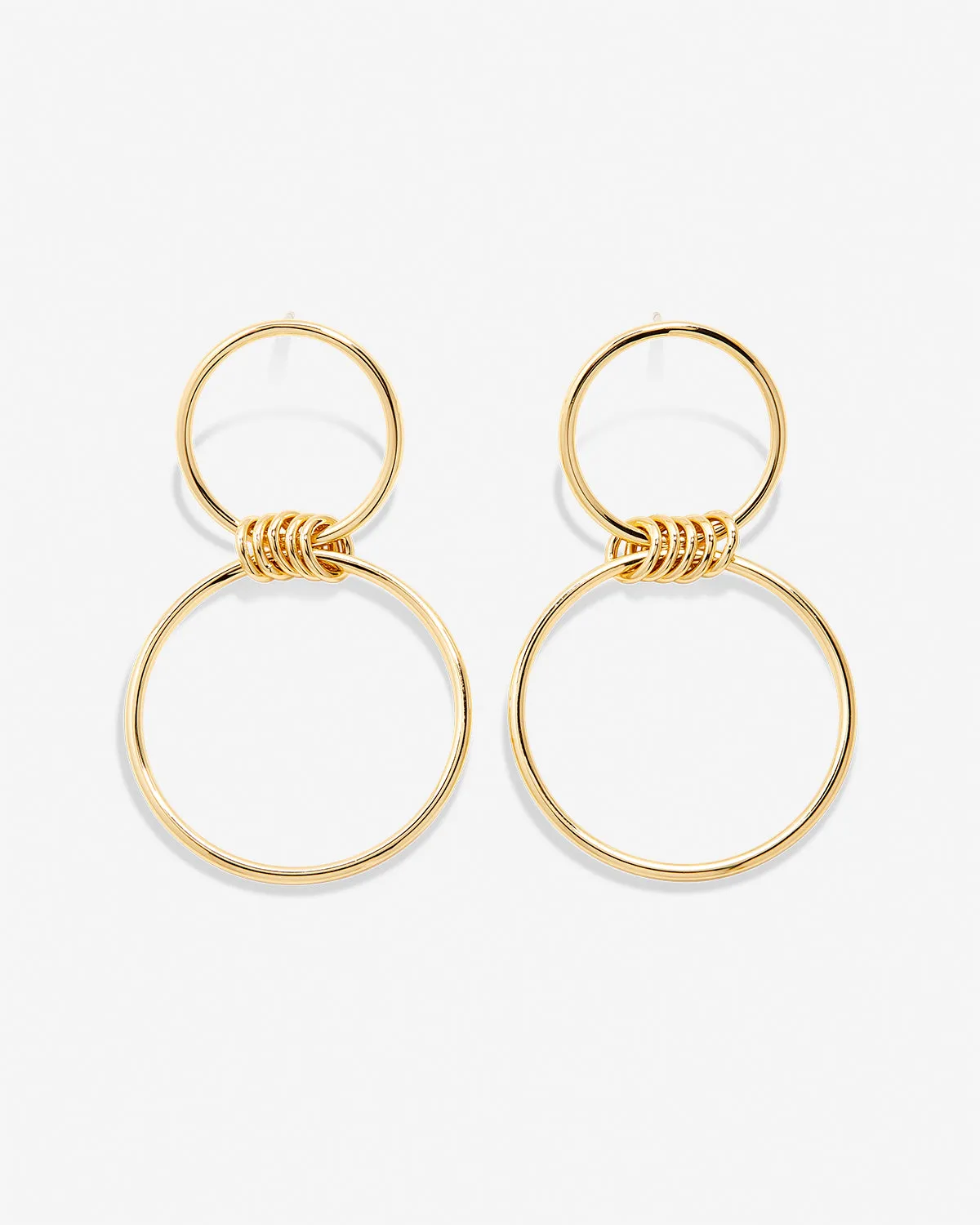 My Circle Statement Earrings