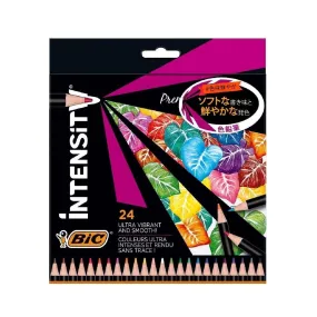 (Pre-Order) BIC Intensity Colored pencils ITS-WDCCPPK24