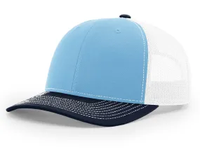 Richardson 112 Trucker - Light Blue/White/Navy