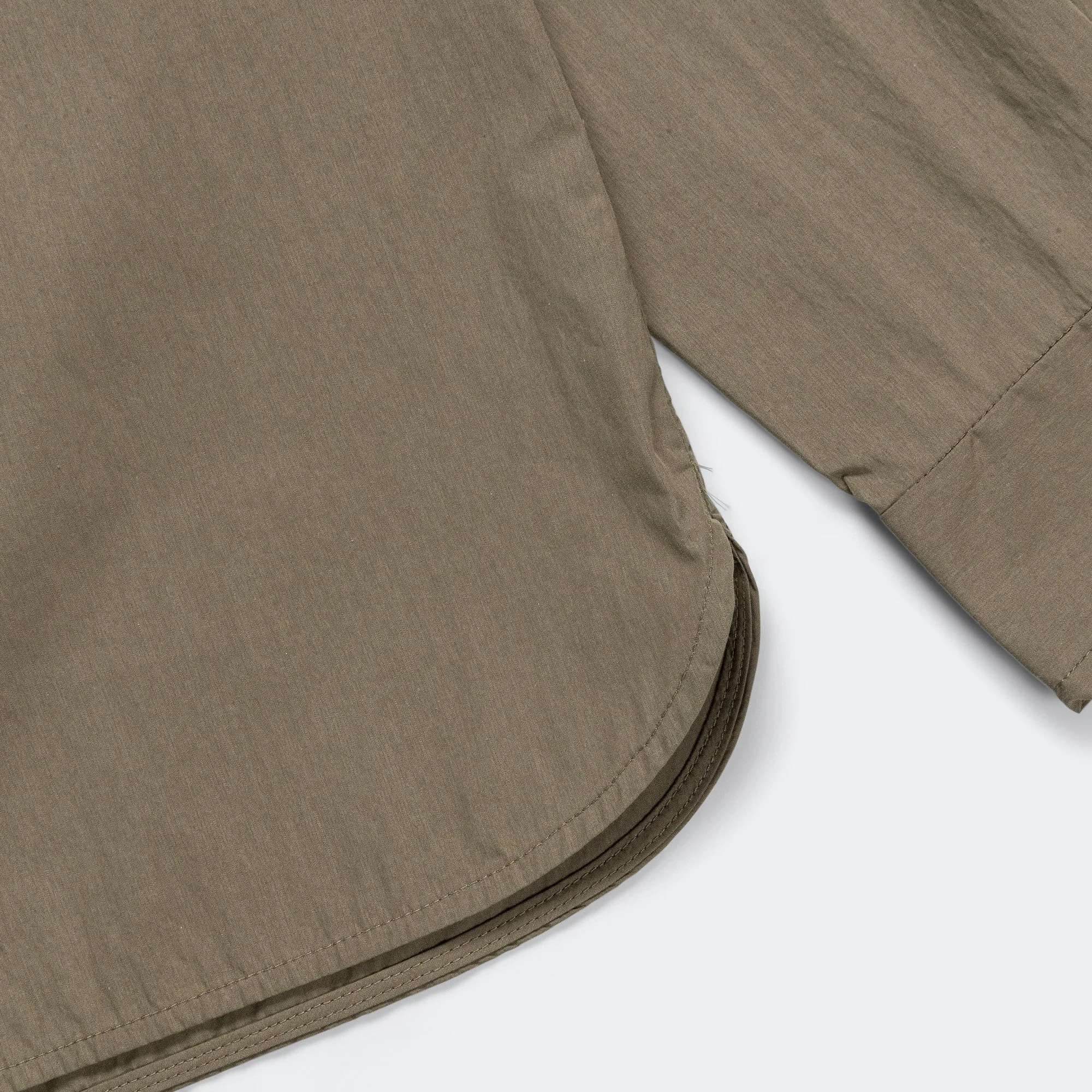 Silas Tech Poplin Shirt - Sediment Green