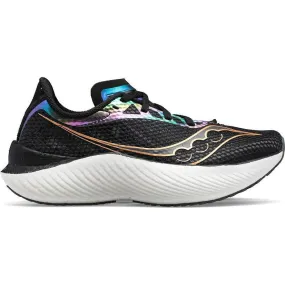 Women's Saucony Endorphin Pro 3, Black/Goldstruck, 9 B Medium